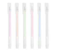 Amabro Lot de 6 Stylos à Colle Macaron Mignons à Séchage Rapide - Bâtons de Colle à Gel pour Travaux Manuels, Scrapbooking, Fabrication de Cartes et Fournitures Scolaires