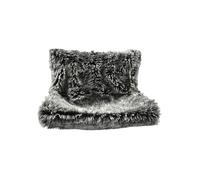 Amaca Radiale Poilu Bicolor Nero 47x30x25 cm per Gatti Croci
