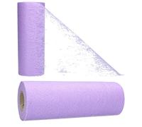 AmaCasa Chemin de Table Non tissé Courroie de Table Ruban de Table Non tissé Mariage Communion 23cm / 20m (Lilas)