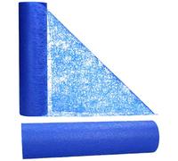 AmaCasa Chemin de Table Non tissé Courroie de Table Ruban de Table Non tissé Mariage Communion 30cm/25m (Bleu, 30cm)