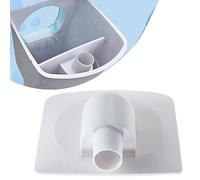 Amacoam Adaptateur de plaques sous Vide pour pièces de Rechange pour aspirateur de Sol Summer Waves Polygroup Ground Skimmer Système de raccordement