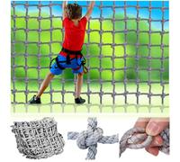 Amacthysh Filet d'escalade pour Enfants en Extérieur Filet d'escalade en Polyamide Filet De Corde pour Aire De Jeux Filets De Sécurité pour Jardin Et Cabane dans Les Arbres,6.6 * 6.6ft/200 * 200cm
