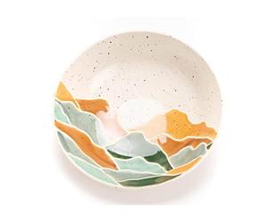 Amadeus - Assiette creuse Sommets 19 cm (lot de 6)