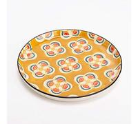 Amadeus - Assiette plate Imany jaune 26 cm (lot de 6) - Amadeus