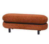 Amadeus – Banc Ocrina Terracota – Tissu marron