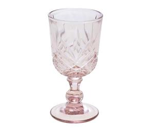 Amadeus - Boîte de 6 verres à pied rose