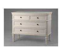 Amadeus Commode Blanche 4 tiroirs Leonie