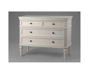 Amadeus Commode Blanche 4 tiroirs Leonie