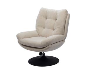 AMADEUS Fauteuil pivotant Magnum Pied Noir