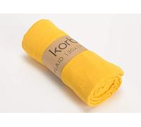 Amadeus - Plaid Bicolor Jaune 130x170