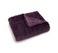 Amadeus - Plaid Chevron 130x170 Prune