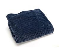 Amadeus - Plaid Damier Bleu 130x170