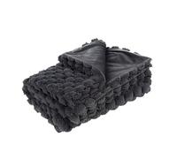 Amadeus - Plaid Diana Gris foncé 130x170 cm
