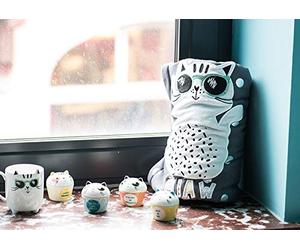 Amadeus - Plaid Gris Chat 100x75 cm