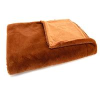 Amadeus - Plaid Luxe Orange foncé 130x170