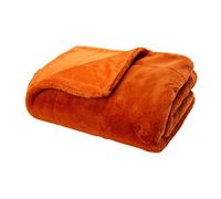 Amadeus - Plaid Luxe Safran 130x170 cm Orange 149716