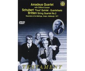 Amadeus Quartet - Schubert : 'trout' quintet , quartettsatz ; Britten : string quartet n°2