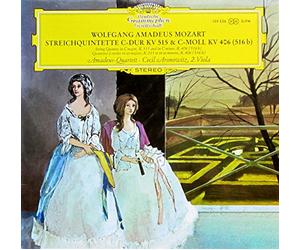 Amadeus-Quartett - Mozart: Streichquintette KV 515 & 406 [Vinyl LP] [Schallplatte]