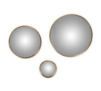 Amadeus - Set de 3 Miroir Convex Or