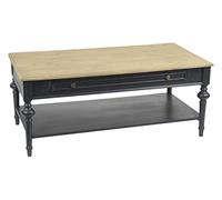 Table basse en chêne New Légende - Amadeus - Noir - Bois
