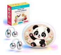 AMAFACE Écouteurs Bluetooth à clip pour enfants - Écouteurs compacts | Style coloré à oreilles ouvertes, confort léger, liberté sans fil pour la musique, les histoires, l'apprentissage et les