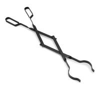Amagabeli Ensemble de 2 pièces d'Accessoires de Cheminée - Pince à Cheminée 66 cm et Crochet 81 cm pour Feu de Camp, Poêle à Bois | Kit d'Outils avec Pince à Feu pour Foyer