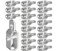 Amagabeli Lot de 20 Tendeur de Clôture Tendeurs à Fil Barbelé Longeur 3# 105mm Raidisseur Acier Connecteurs Zingués et Revêtus de Geomet Kit de Tendeur de Corde de Fer WR6 DA219