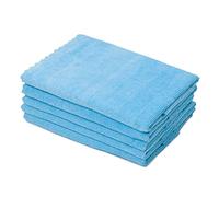 Amago - Linges à Vaisselle en Microfibre (Lot de 5), 30 x 50 cm - Bleu