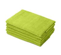Amago - Linges à Vaisselle en Microfibre (Lot de 5), 30 x 50 cm - Vert