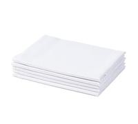 Amago Tissus pour Verre (Lot de 5), 45 x 65 cm - Blanc