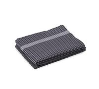 Amago Torchons en Jacquard (Lot de 2), 50 x 70 cm - Gris/Blanc