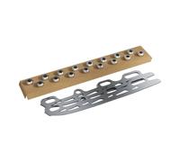 Amagogo 2 Lames de Patinage à Glace en Acier Inoxydable argenté, polyvalentes, remplaçables et Robustes, compatibles avec Les Patins artistiques et Le, S