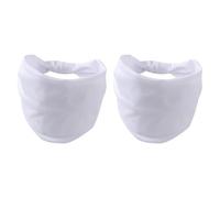 Amagogo 2pcs de tête de bande extérieur bande lavable confortable Bandanas légers doux bande de transpiration pour courir de football de, Blanc