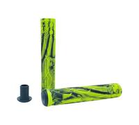 Amagogo 2X Poignées de Guidon de vélo, enveloppes de Guidon, poignées de Guidon de vélo de Remplacement pour VTT, Jaune et Noir