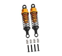 Amagogo 4 pièces RC Absorbants de voiture 1/12 1/16 Modifications de remplacement des amortisseurs 55 mm Set RC amortisseurs pour MN168 MN82 D90 MN78 C14, or