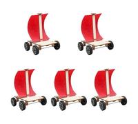 Amagogo 5pcs DIY Énergie éolienne Modèle de voiture