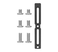 Amagogo Adaptateur pour de vélo, Installation Facile, réglage de la Position du Trou du Cadre Fixe, réglage pour vélo, Noir 13.3 Cm