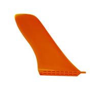 Amagogo Aileron de Surf - Accessoires de Surf - Aileron Monobloc Professionnel léger en Nylon, Installation Facile pour Planches de et longboards, Orange