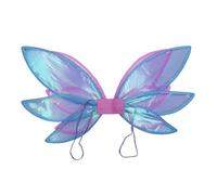 Amagogo Ailes de, Ailes d'elfe pour Carnaval, Bal masqué, Anniversaire, Spectacle costumé, Bleu Rose