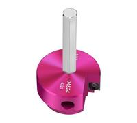 Amagogo Alésoir pour tuyaux PVC, alésoir pour raccords de tuyauterie avec tige hexagonale, outil de plomberie pour la ventilation, 1.5 Pouces