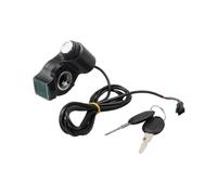 Amagogo Antivol de Vélo électrique avec Affichage Numérique du Niveau de Batterie, Commande Au Guidon, Deux Clés, Installation Facile