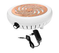 Amagogo Aspirateur électrique pour poussière d'ongles, outil de manucure pratique à super aspiration, or
