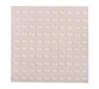 Amagogo Autocollants de clavier en silicone portables, protection pratique pour manucure et frappe pour ongles longs, coussinets de clavier en silicone pour, 6x2mm 100 Pièces