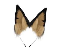 Amagogo Bandeau oreilles de chien Doberman Déguisement oreilles d'animaux pour festival anniversaire d'animaux de compagnie adultes