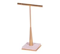 Amagogo Boucle d'oreille élégante T Stand Affichage Bijoux Tours Titulaire Suspendu 2 Trous Boucle d'oreille Présentoir pour Comptoir Showroom Salon, s