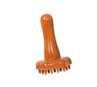 Amagogo Brosse de massage Gua Sha manuelle multifonctionnelle à prise facile pour la maison, idéale pour le spa à domicile. Peigne de massage corporel à 24