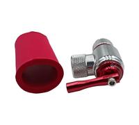 Amagogo Buse de Gonflage de Pneu de Vélo avec Manchon, Adaptateur de Tête Gonflable, Buse de Bouteille de CO2 pour Le Sport