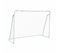 Amagogo But de Football Portable But d'Entraînement Cage d'Initiation Ossature Robuste Filet PE Compact et Léger Installation et Rangement Simples des Frappes, 213x150X75cm