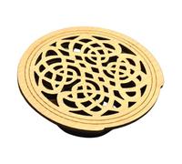 Amagogo Cache-rosace de en bois, réducteur de, protecteur, Style A Yellow