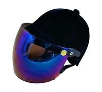 Amagogo Casque d'équitation, Casque d'équitation, équipement Ajustable, d'équitation Professionnel Type Chevalier, équipement d'équitation, Miroir Coloré